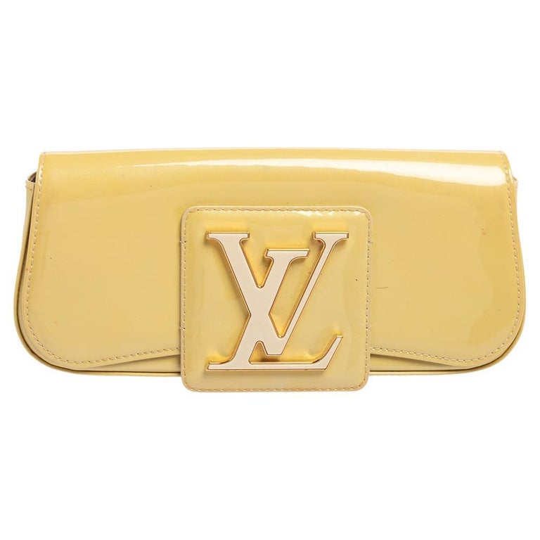 Louis Vuitton Sobe Patent Leather Clutch Bag at 1stDibs