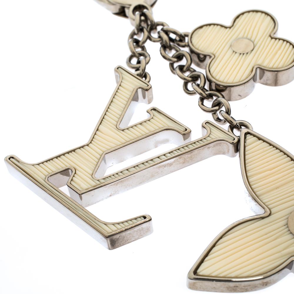 louis vuitton fleur d'epi bag charm
