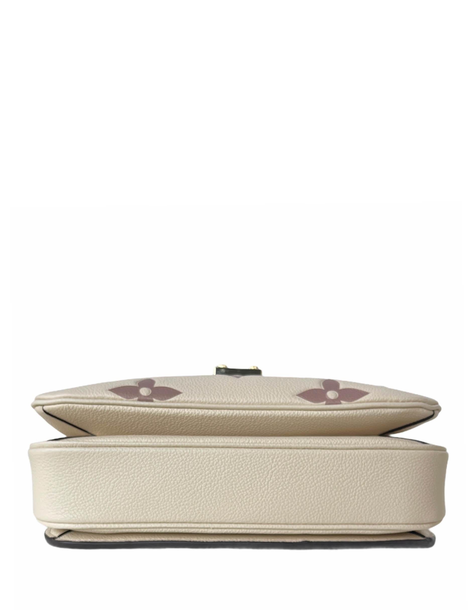 pochette metis creme