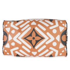 Louis Vuitton Creme Caramel Monogram Canvas Crafty Speedy Bandouliere 25