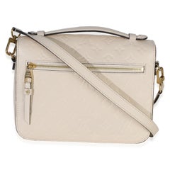 Louis Vuitton Creme Empreinte Pochette Metis