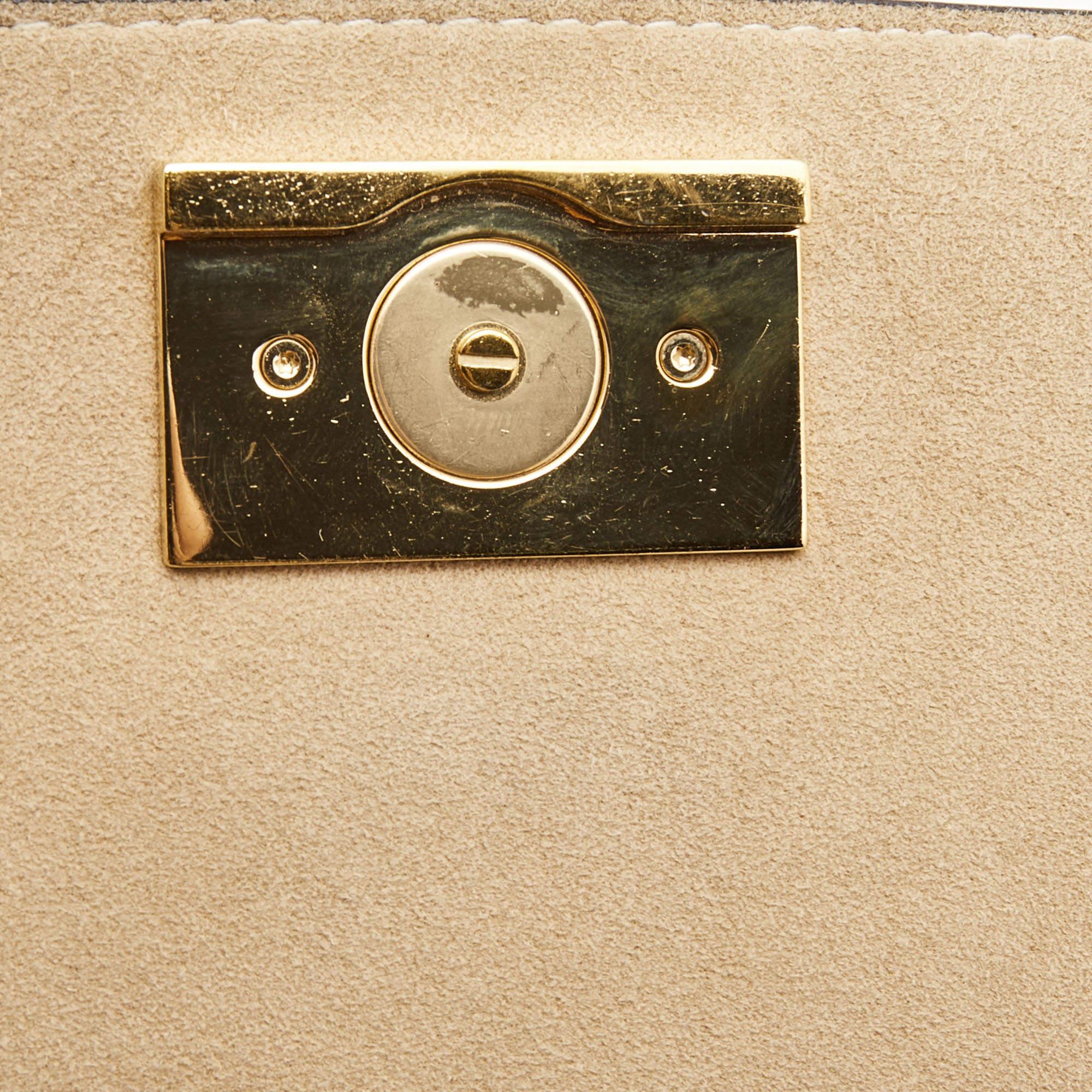 Louis Vuitton Creme Monogram Canvas and Leather Vaugirard Bag 7