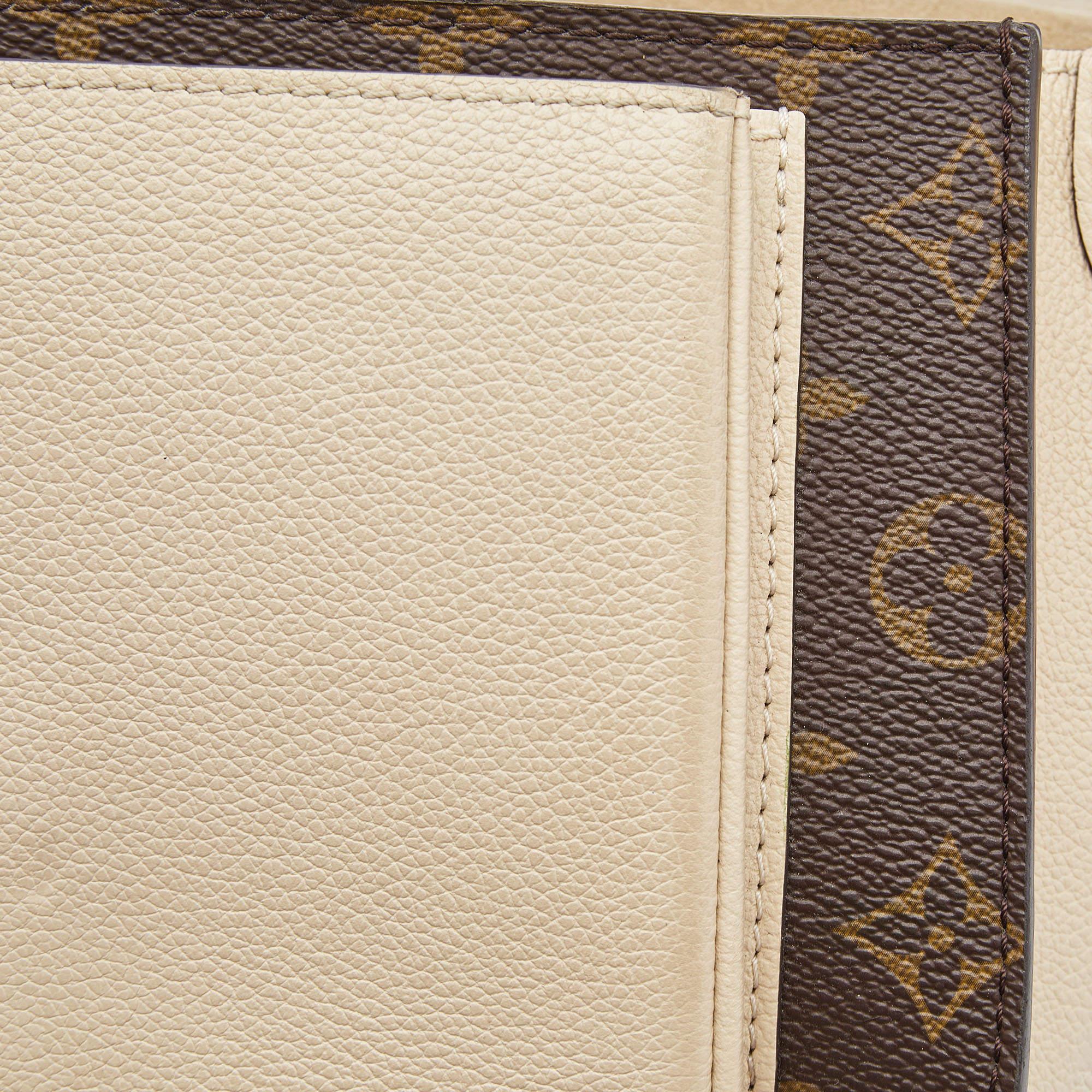 Louis Vuitton Creme Monogram Canvas and Leather Vaugirard Bag 10