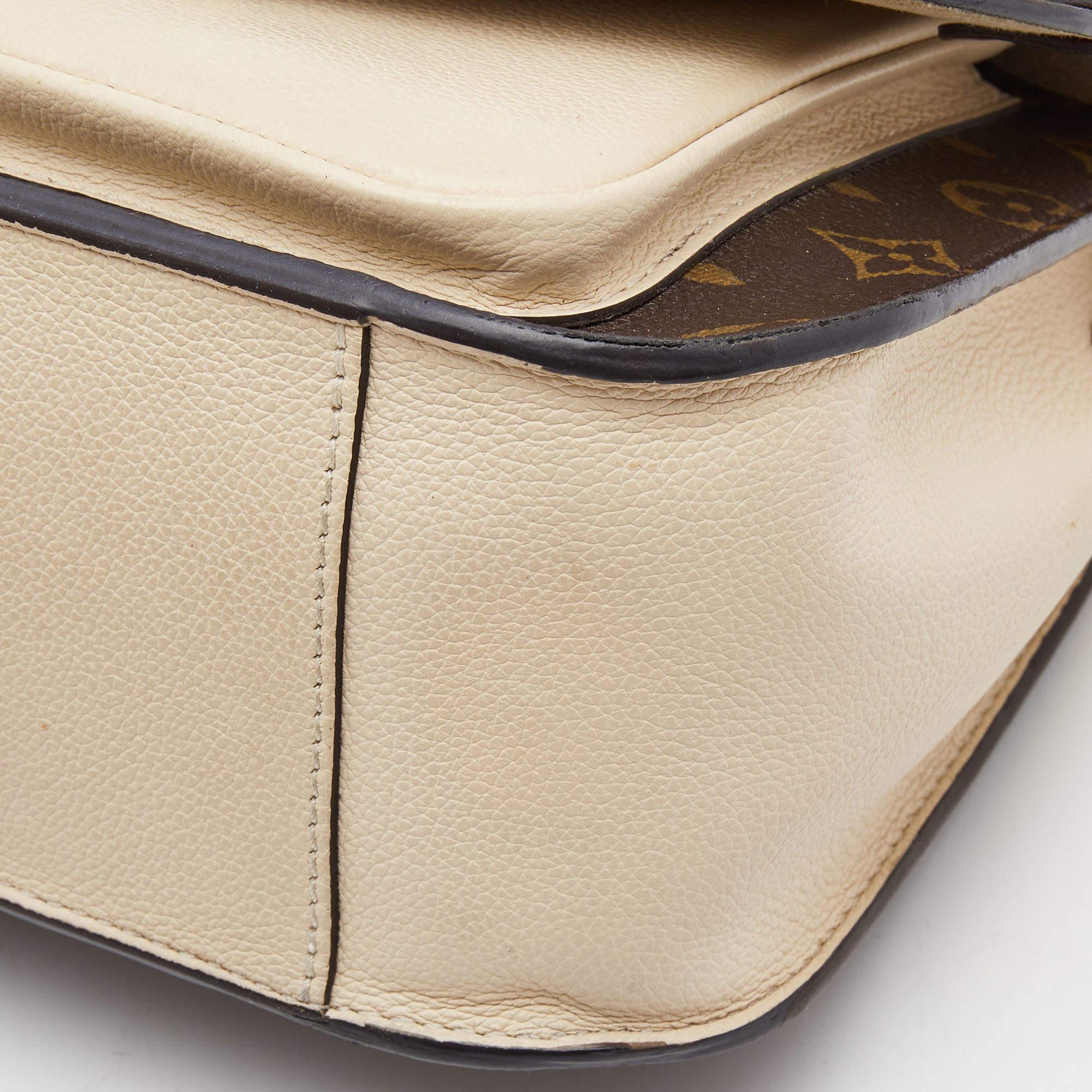 Louis Vuitton Creme Monogram Canvas and Leather Vaugirard Bag 2
