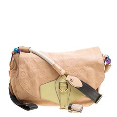 Louis Vuitton Creme Monogram Empreinte Leather Underground Bag