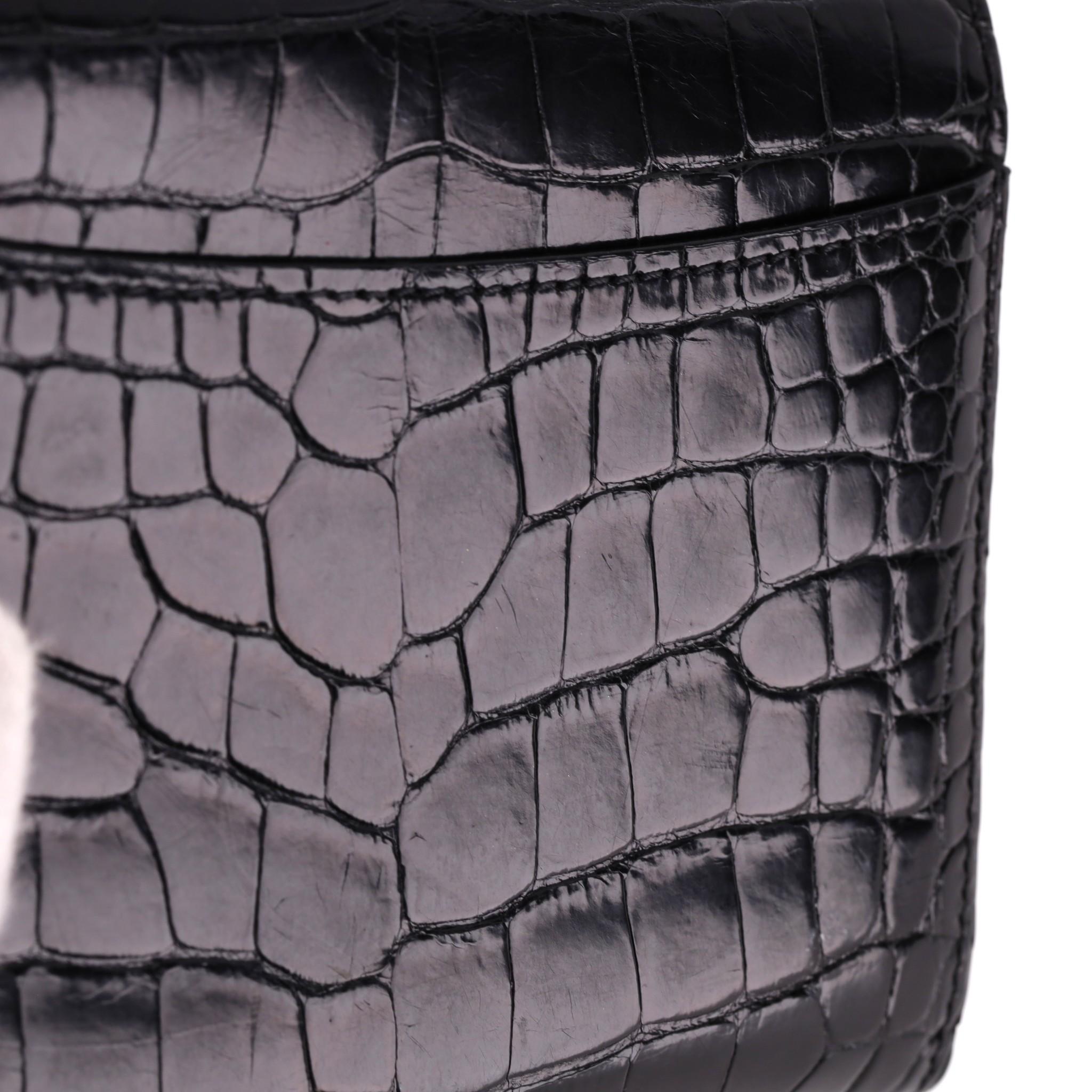 Louis Vuitton Crocodile Skin Capucines Compact Wallet For Sale 6