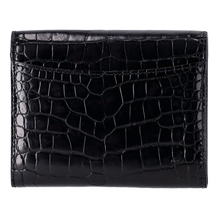 Louis Vuitton Crocodile Skin Capucines Compact Wallet For Sale at 1stDibs