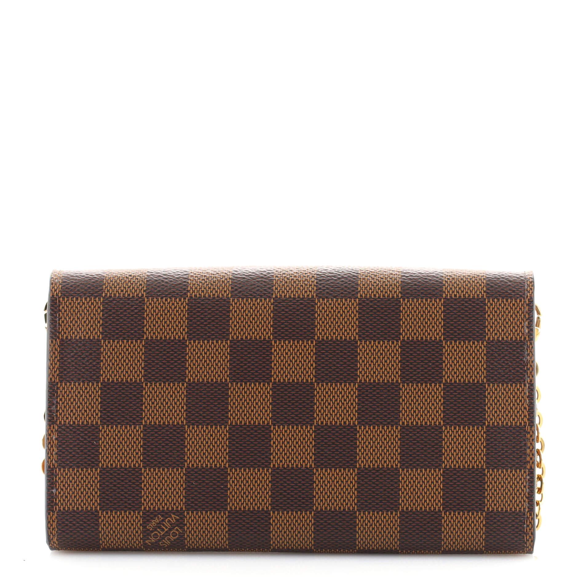louis vuitton croisette wallet on chain