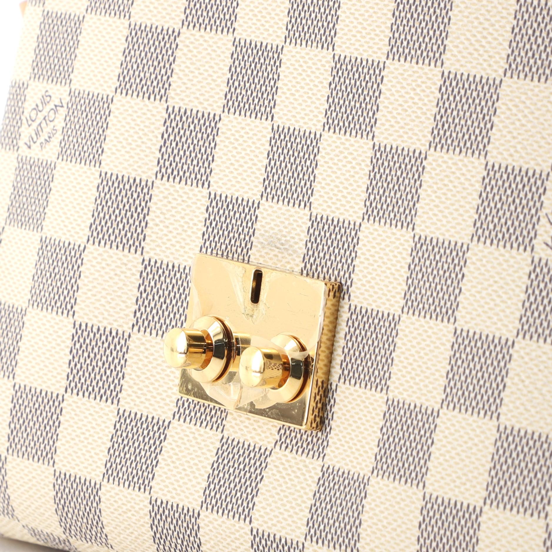Louis Vuitton Croisette Handbag Damier 3