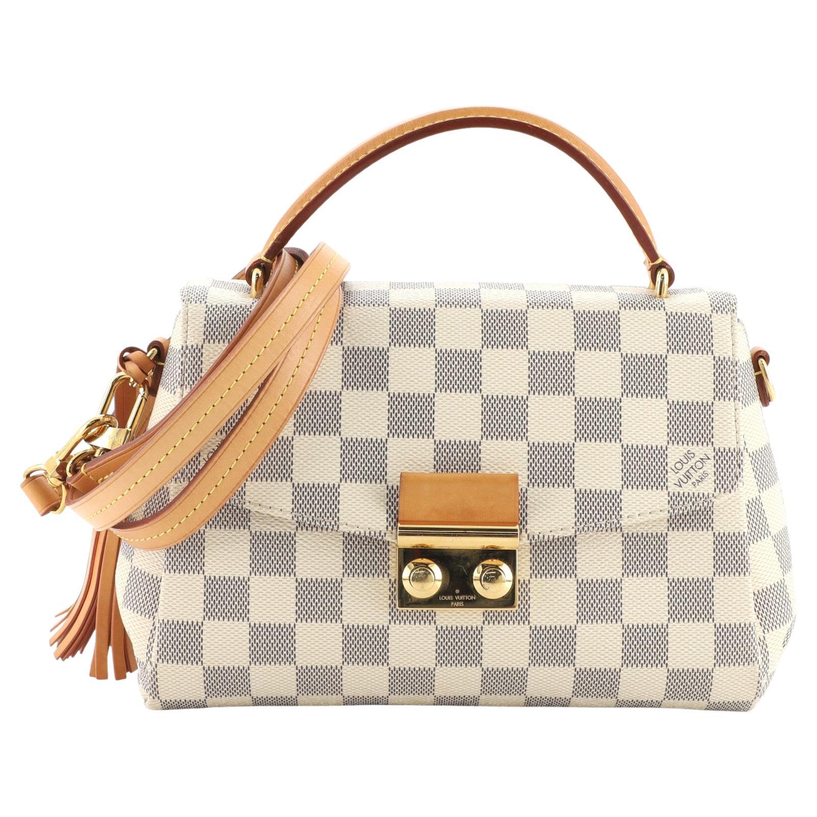 Louis Vuitton Croisette Handbag Damier