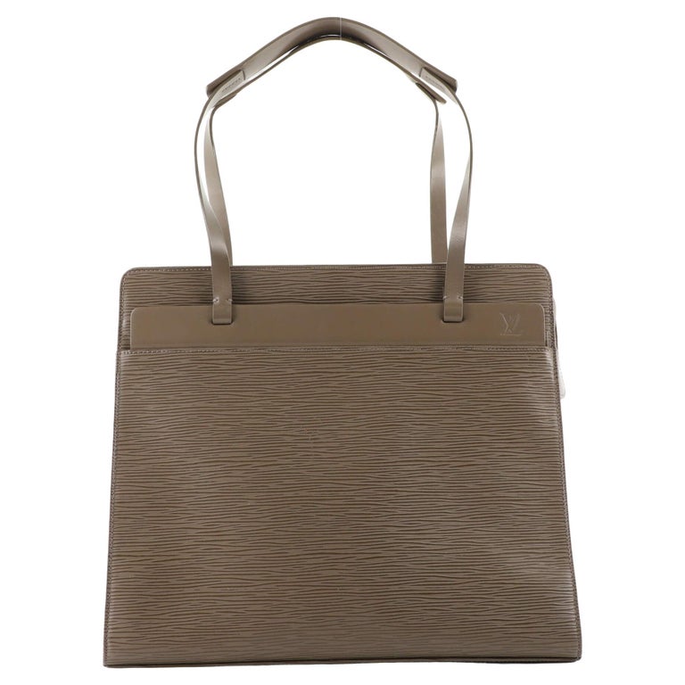 leather croisette bag