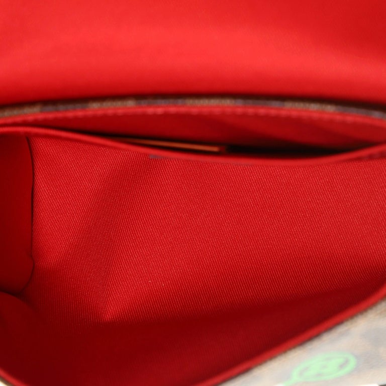 Louis Vuitton Croisette Handbag Limited Edition Patches Damier at