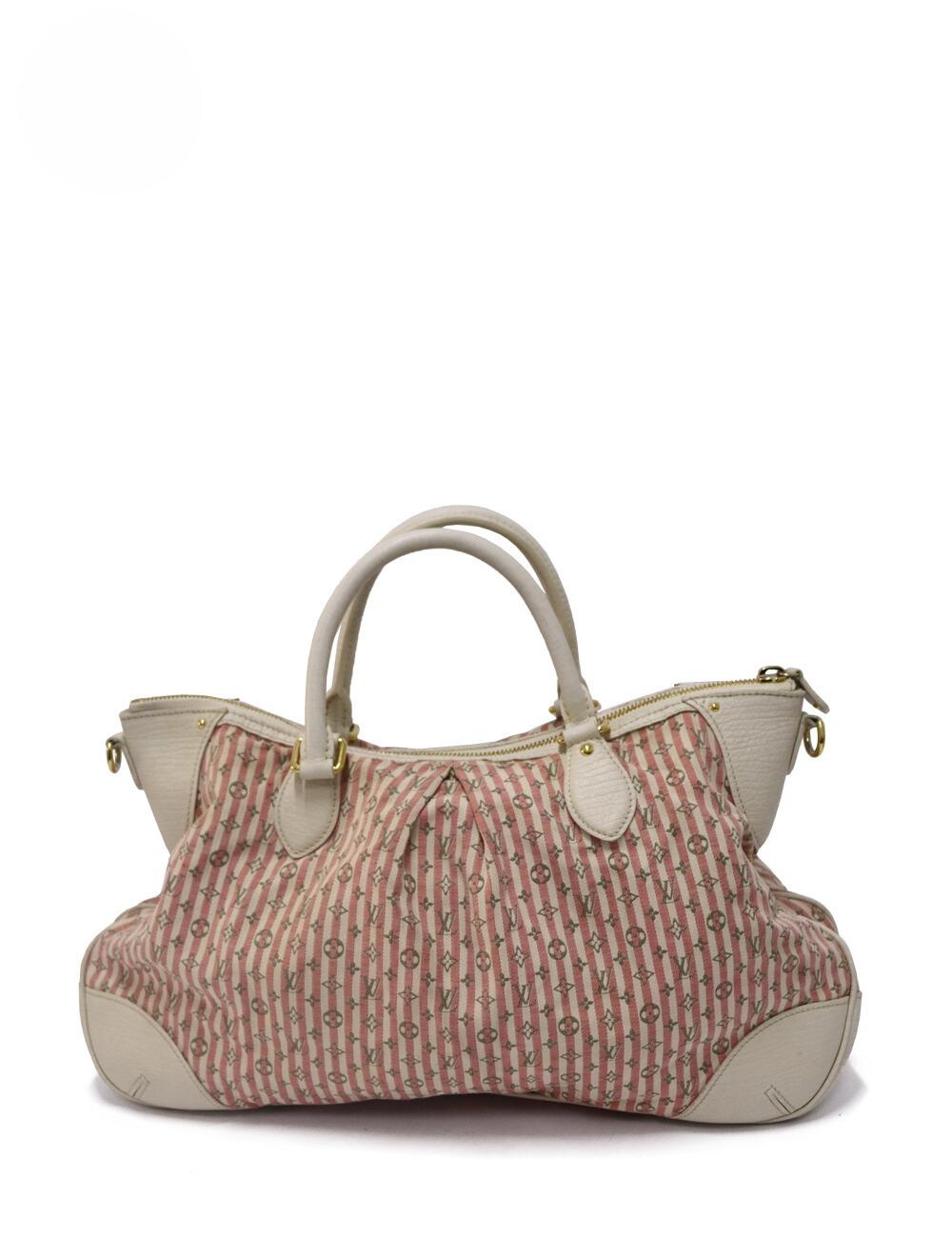 Louis Vuitton Croisette Marina Mini Lin Bag  For Sale 4