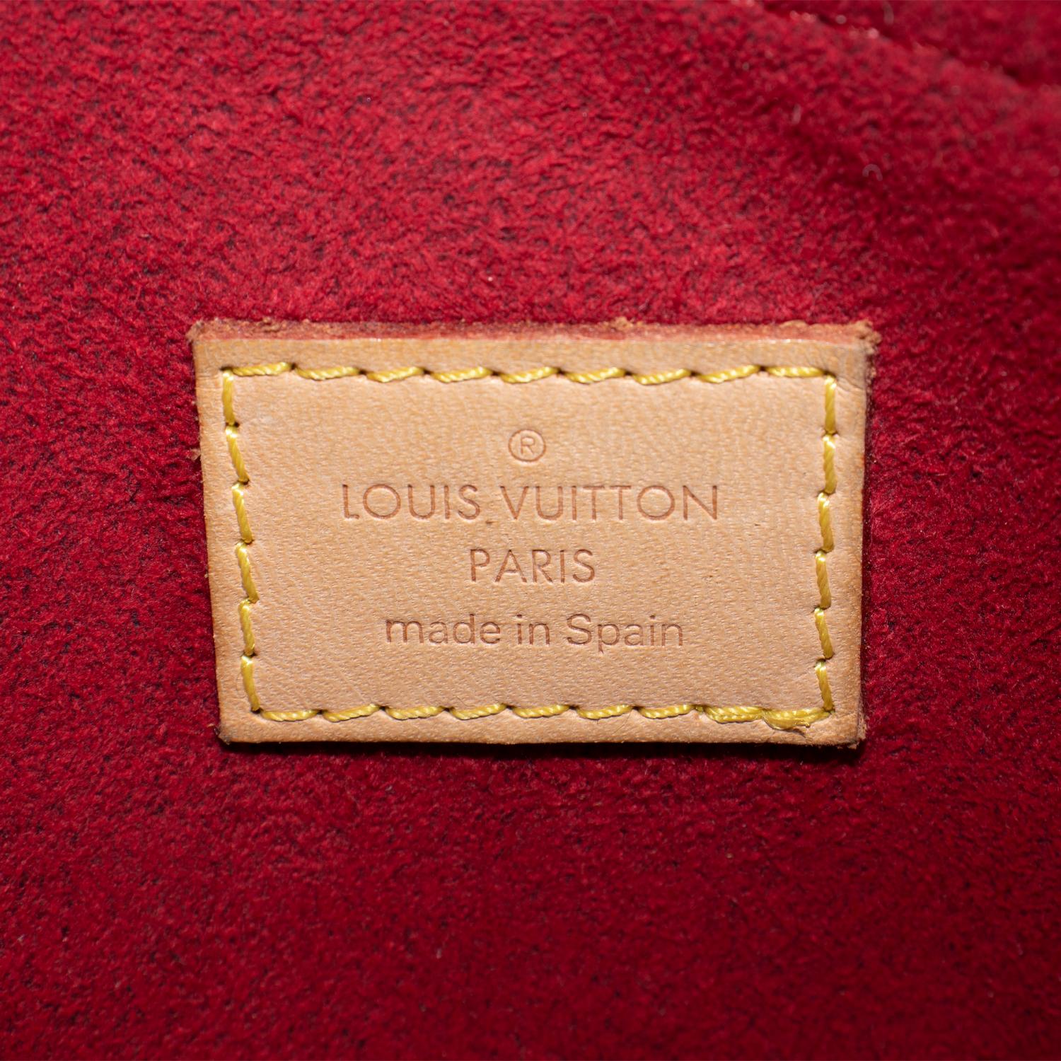 Black Louis Vuitton Croissant GM Shoulder Bag