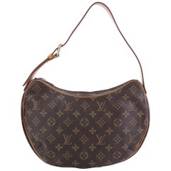 Louis Vuitton Croissant Handbag Monogram Canvas MM