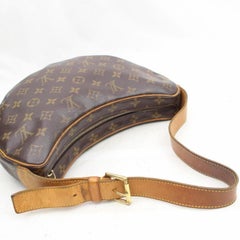Louis Vuitton Croissant Monogram Mm Hobo 867968 Brown Coated Canvas Shoulder Bag