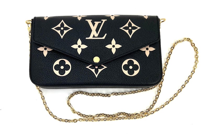 Louis+Vuitton+Felicie+Crossbody+Red+Leather for sale online
