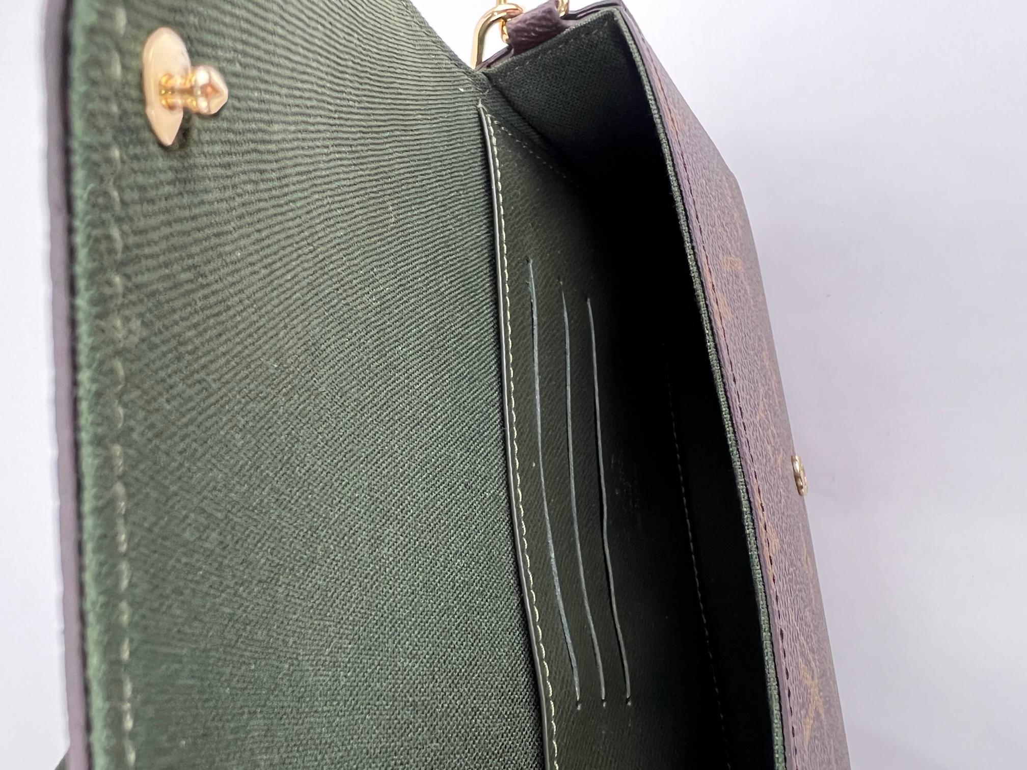 Louis Vuitton Crossbody FÉLICIE STRAP & GO Pochette Monogram Shoulder Bag New 3