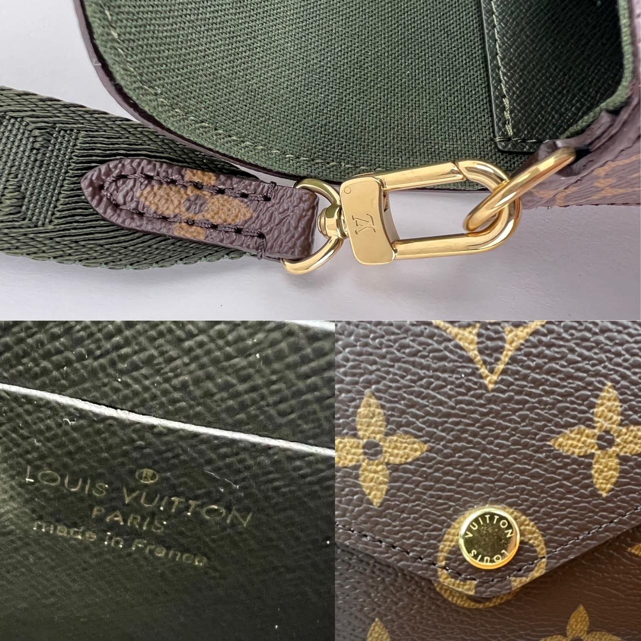 Black Louis Vuitton Crossbody FÉLICIE STRAP & GO Pochette Monogram Shoulder Bag New