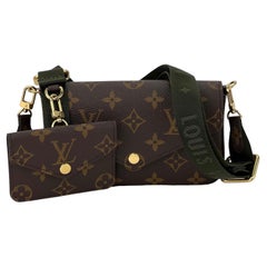 Used Louis Vuitton Crossbody FÉLICIE STRAP & GO Pochette Monogram Shoulder Bag New