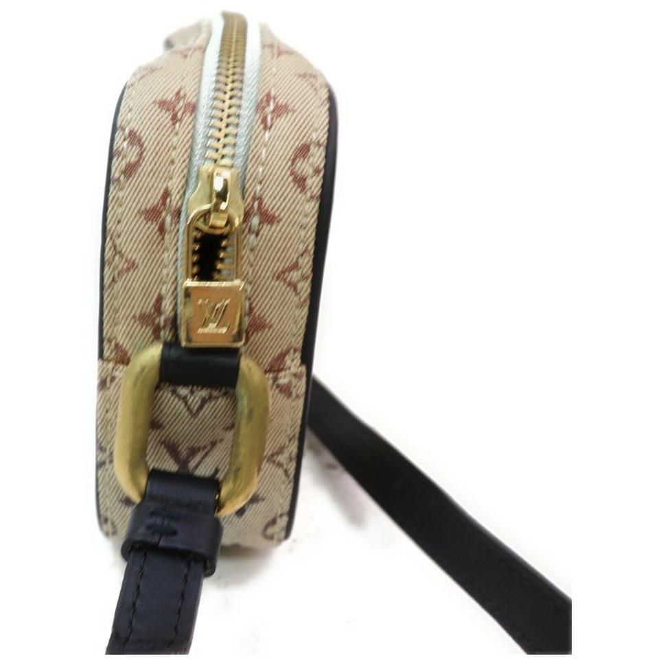 Louis Vuitton Crossbody Juliette 872637 Navy Blue Monogram Mini Lin Canvas Bag 7