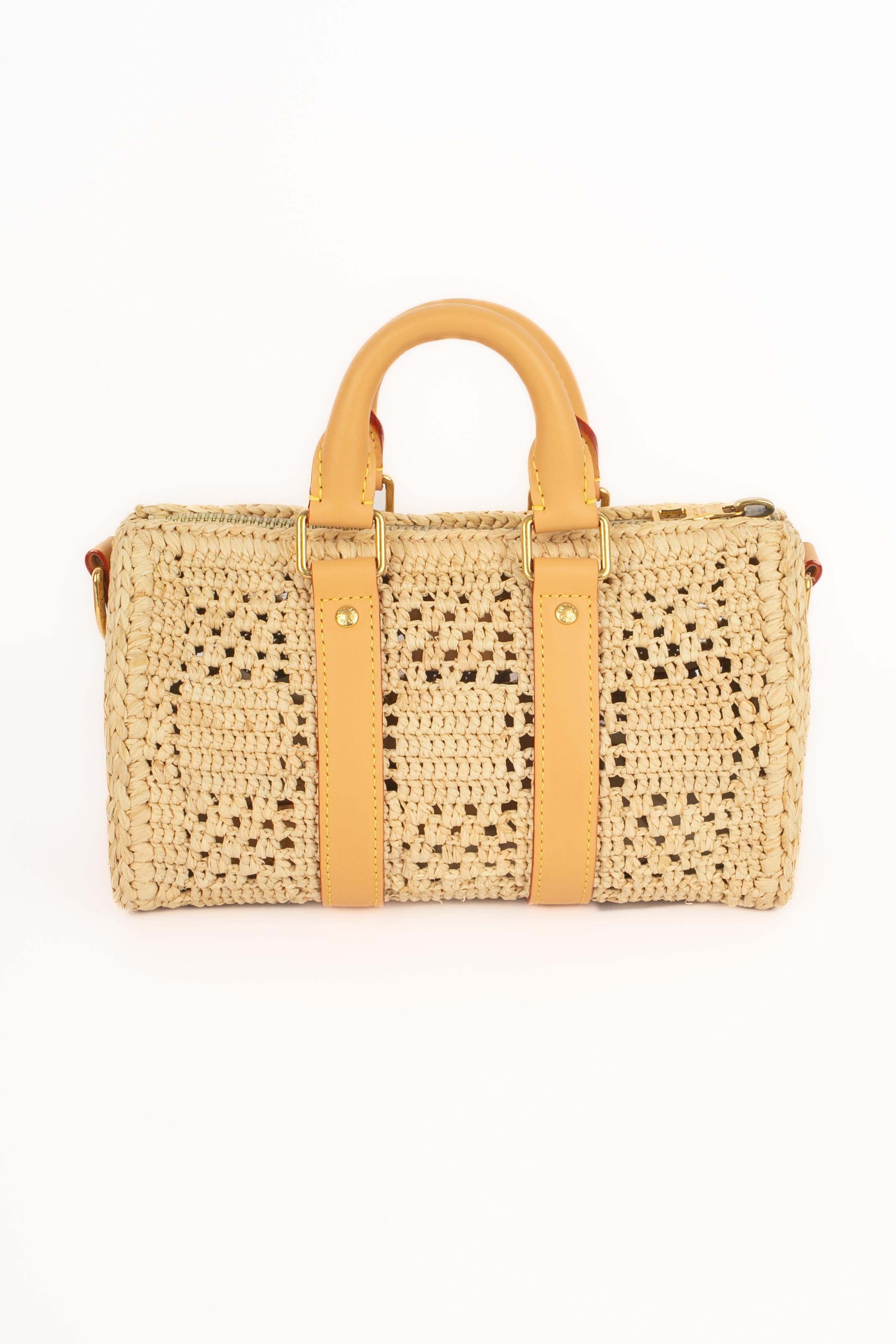 Louis Vuitton crossbody Keepall bag 25 In Excellent Condition For Sale In SAINT-OUEN-SUR-SEINE, FR