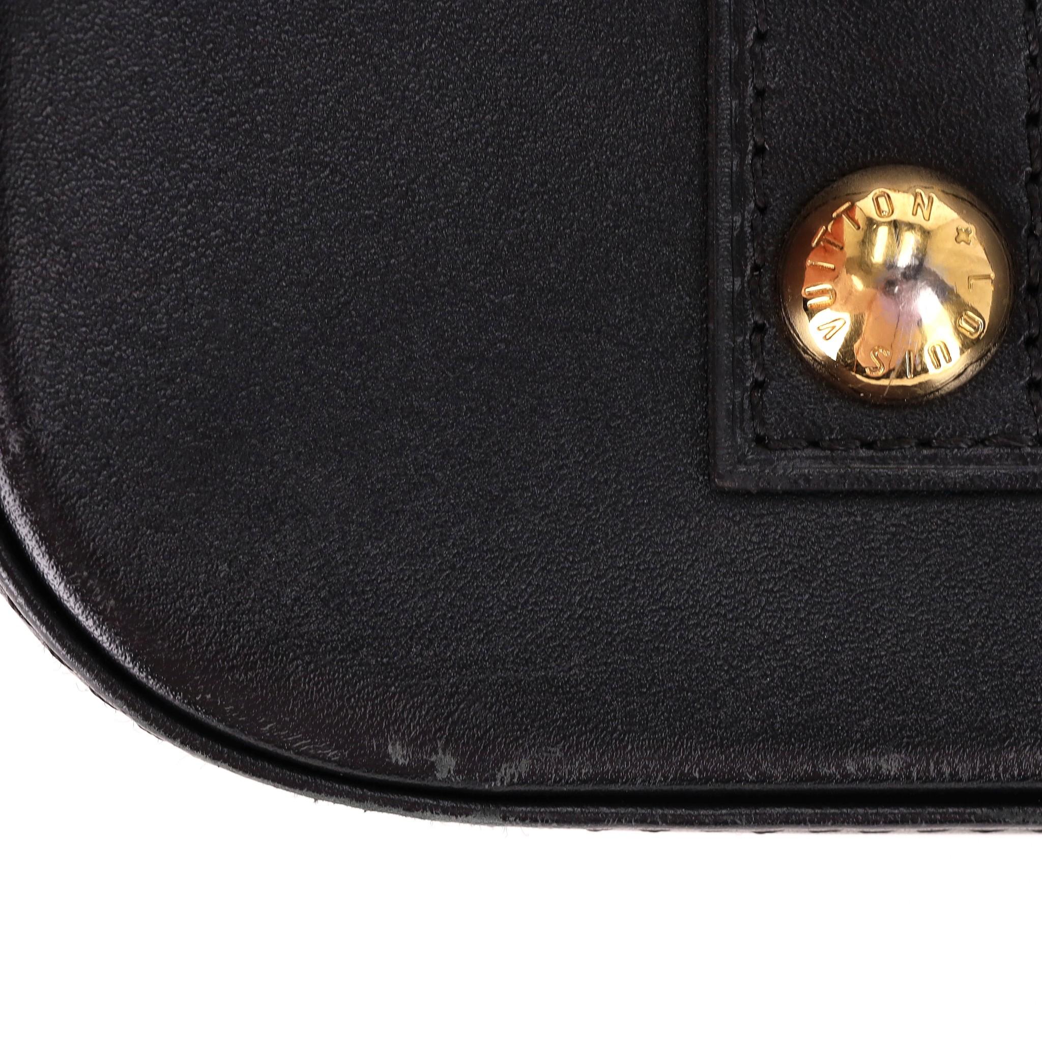 Louis Vuitton Cruise Runway Monogram Macassar Studded Alma Bag For Sale 5