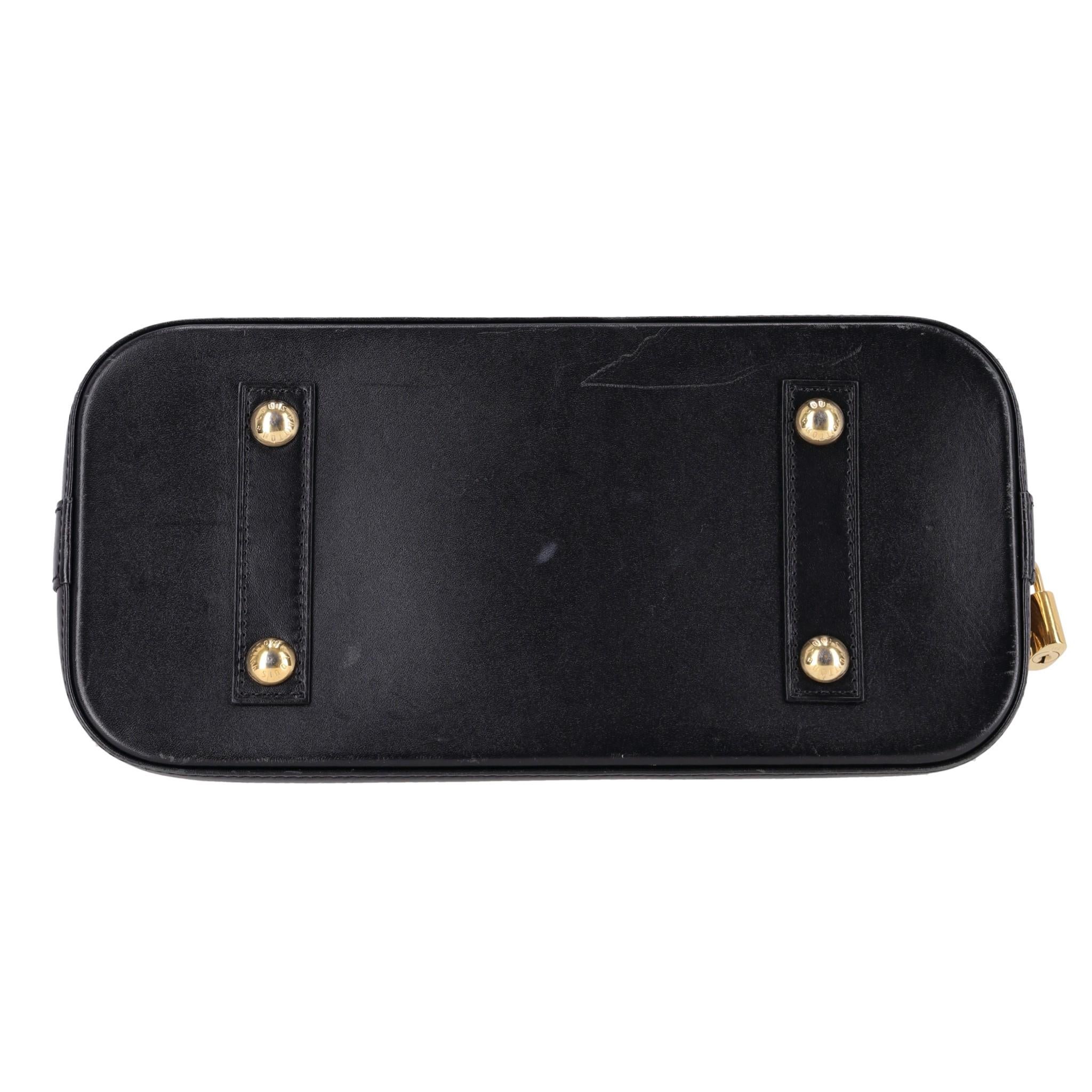 Women's Louis Vuitton Cruise Runway Monogram Macassar Studded Alma Bag For Sale