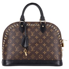 Louis Vuitton Cruise Runway Monogram Macassar sac Alma clouté
