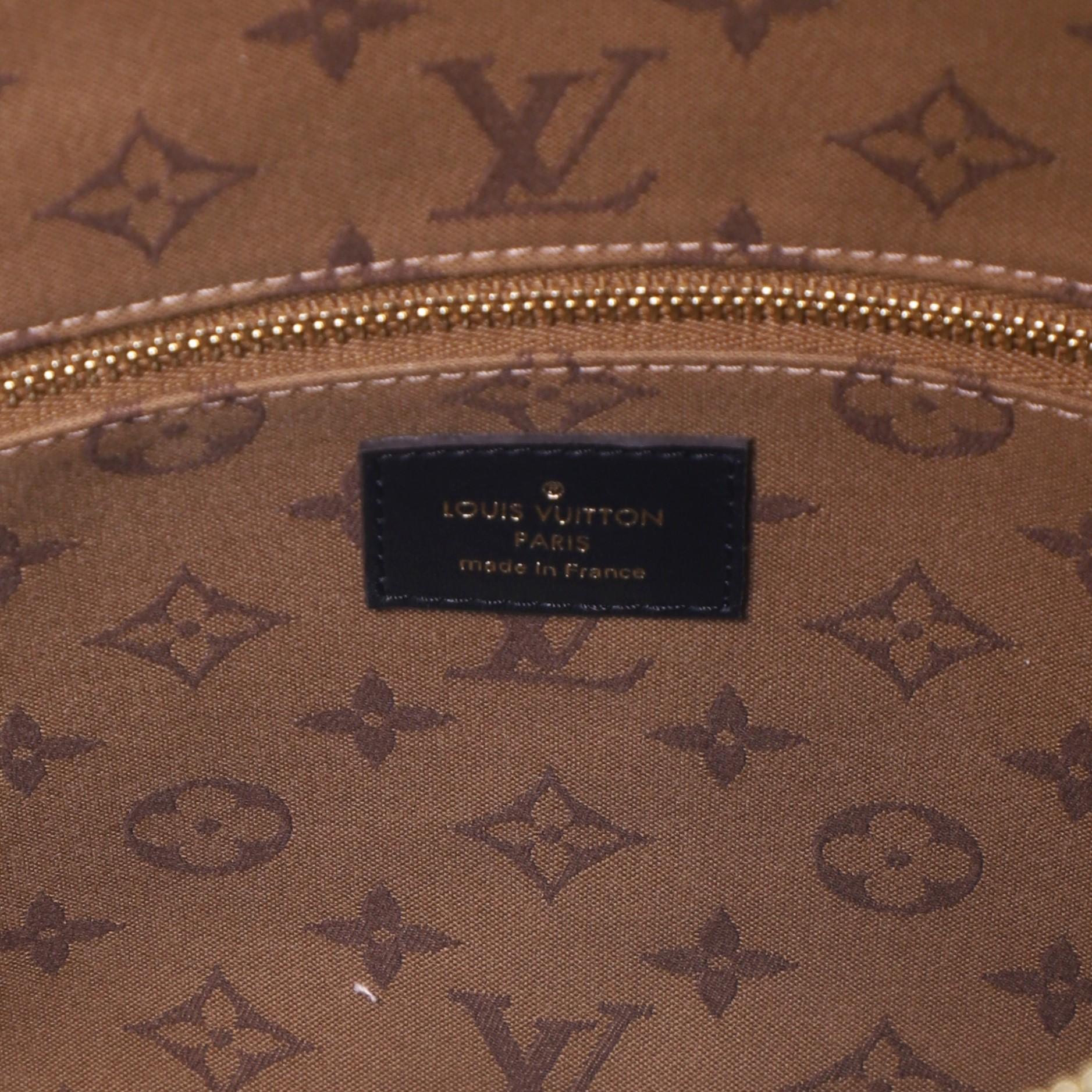 Louis Vuitton Cruiser Handbag Leather GM 1