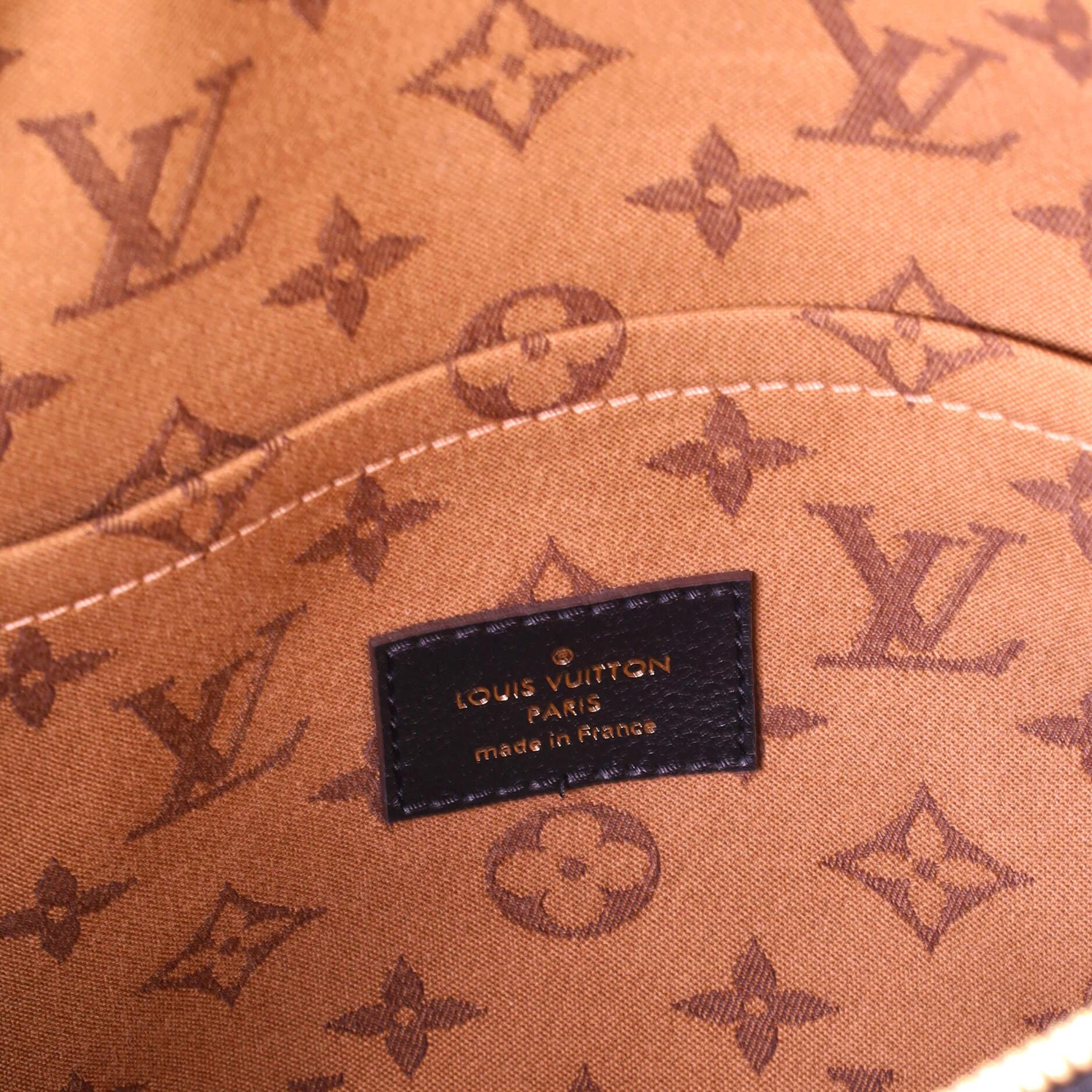 Louis Vuitton Cruiser Handbag Leather PM In Good Condition In NY, NY