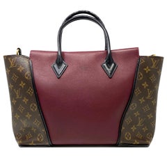 Louis Vuitton Cuir Orfevre W PM Monogram Canvas Tote Handbag