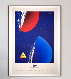 Louis Vuitton Cup San Diego 1995 - Razzia Original Vintage Poster