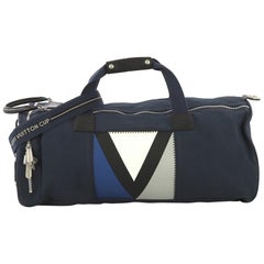 Used Louis Vuitton Cup Spinnaker Bag Rubber Coated Canvas