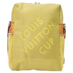 Louis Vuitton Cup Weatherly MM Damier Geant Fluo Giallo Borsa a tracolla