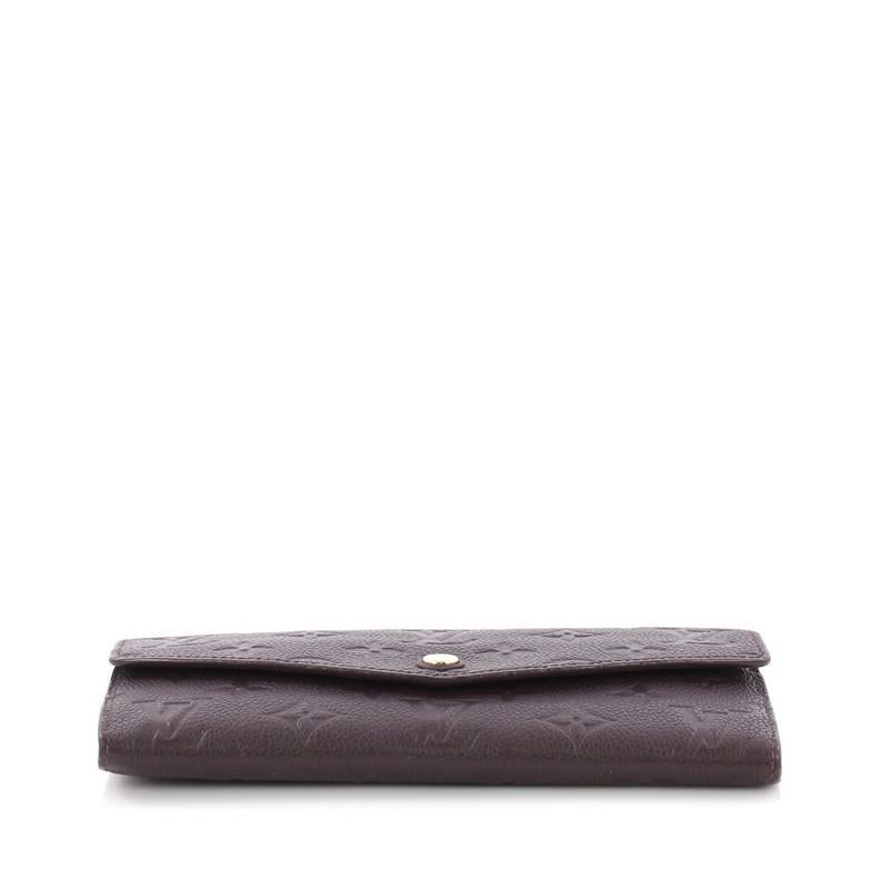 Women's or Men's Louis Vuitton Curieuse Wallet Monogram Empreinte Leather