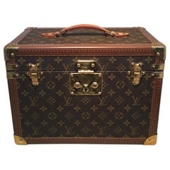 Louis Vuitton Custom Monogram Jewelry Travel Train Case with 16 Ultrasuede Trays