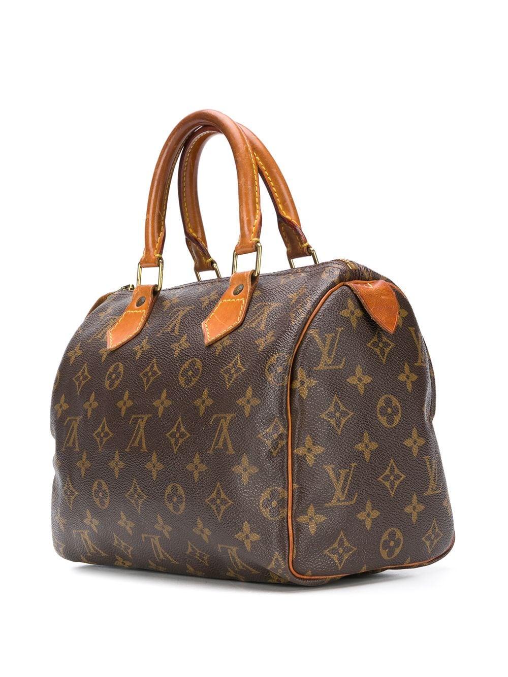 This meticulously hand-painted Louis Vuitton 'Dioreebok' Speedy bag from Rewind's Emotional Baggage collection, where iconic handbags are specially customized with hand-painted illustrations, is perfect for that weekend getaway. Expertly crafted in