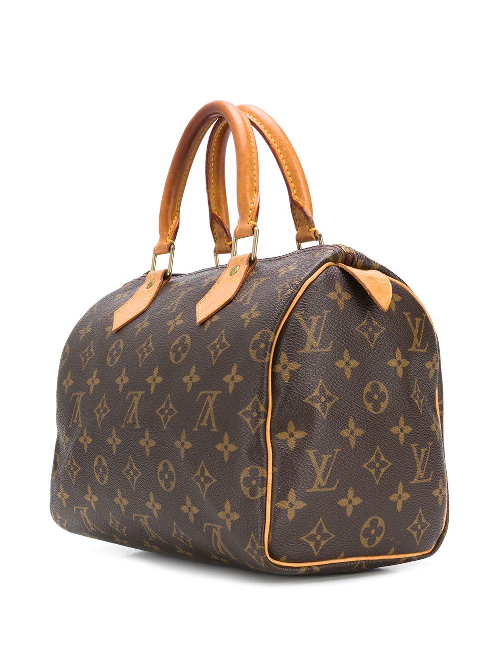 This meticulously hand-painted Louis Vuitton 'New Balenciaga' Speedy bag from Rewind's Emotional Baggage collection, where iconic handbags are specially customized with hand-painted illustrations, is perfect for that weekend getaway. Expertly