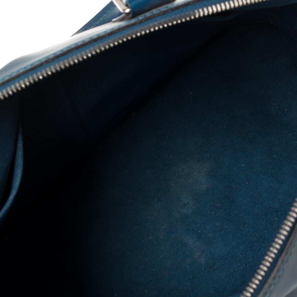 Louis Vuitton Cyan Epi Leather Alma PM Bag 5