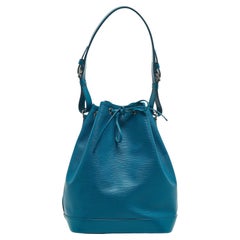 Louis Vuitton Cyan Epi Leather Noe Bag