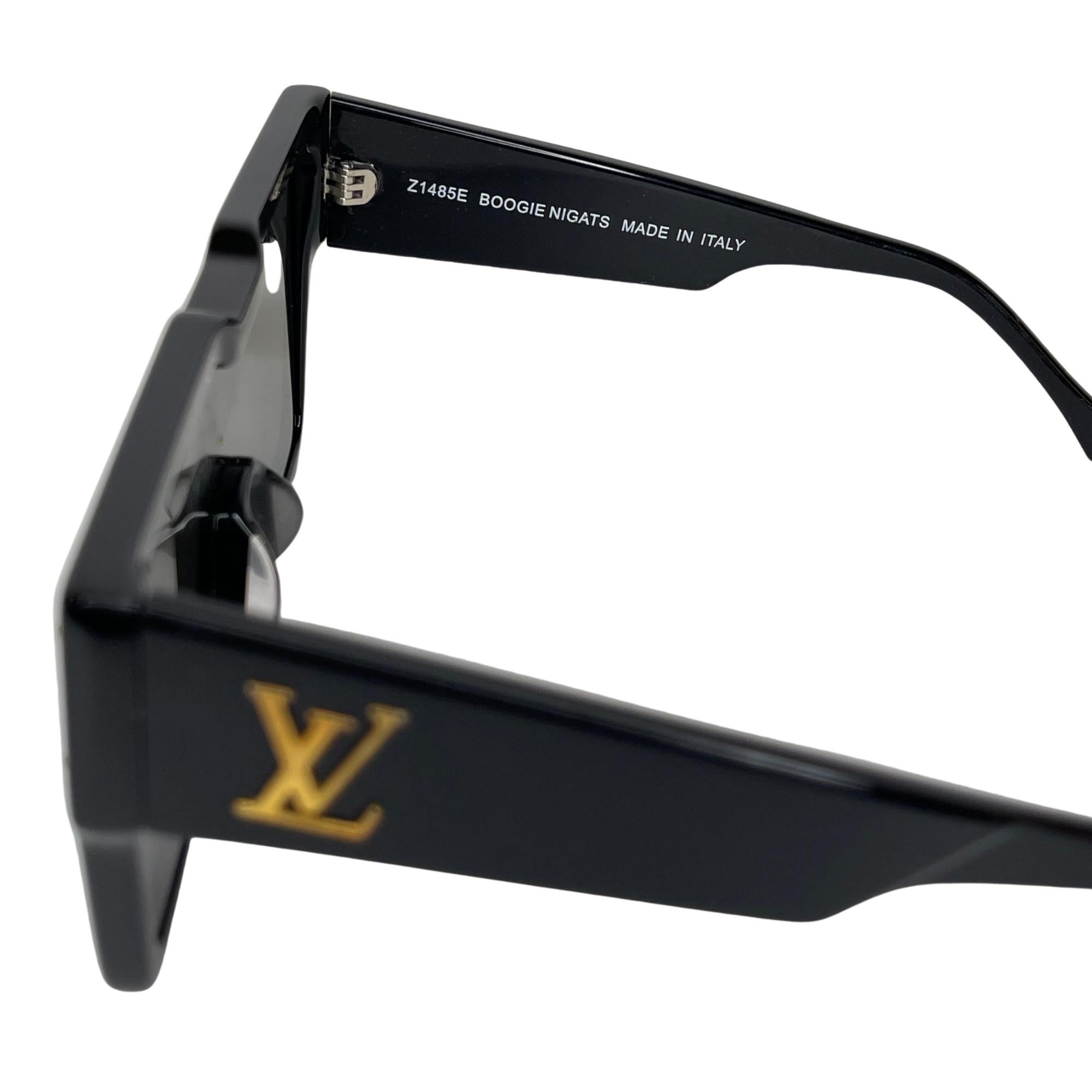 Nero Occhiali da sole Louis Vuitton Cyclone Black