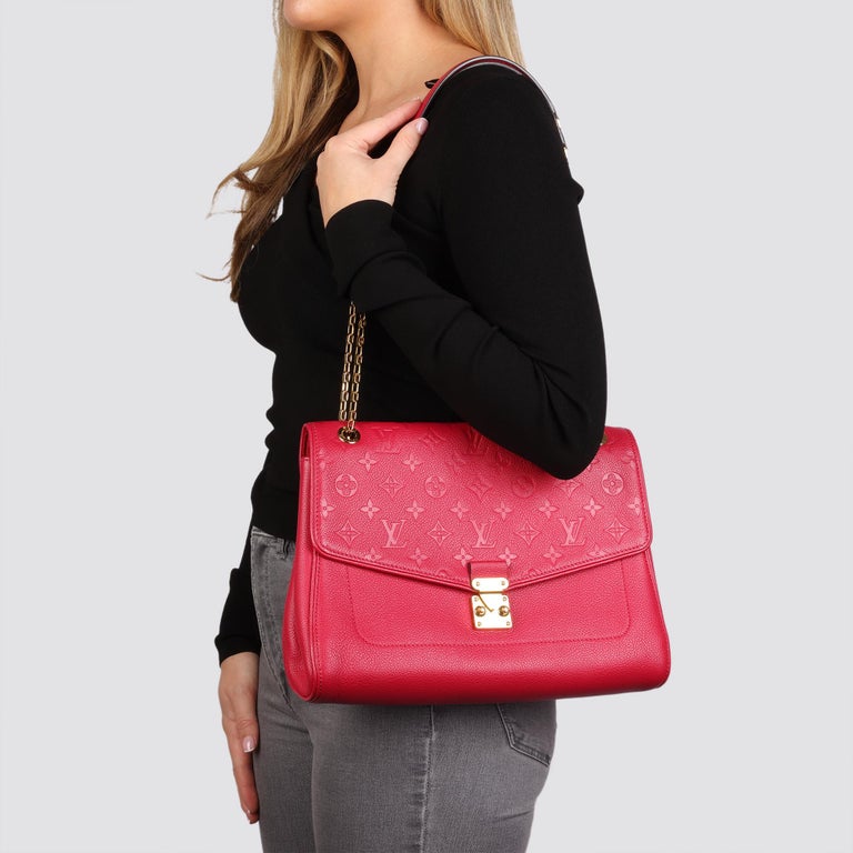 Louis Vuitton, Bags, Louisvuittonsaint Germain Handbag Monogram Empreinte  Leather Mm