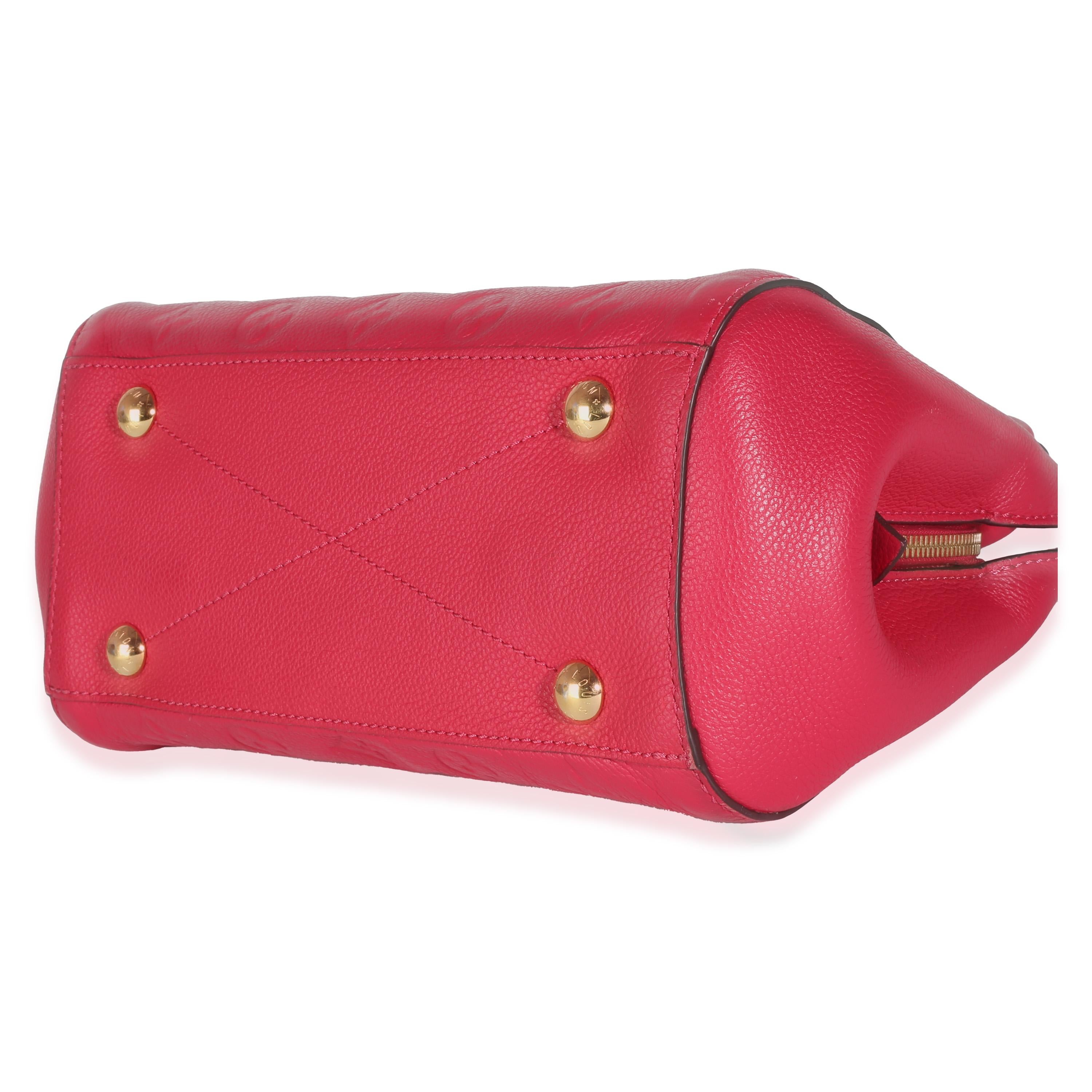 Women's or Men's Louis Vuitton Dahlia Monogram Empreinte Montaigne BB