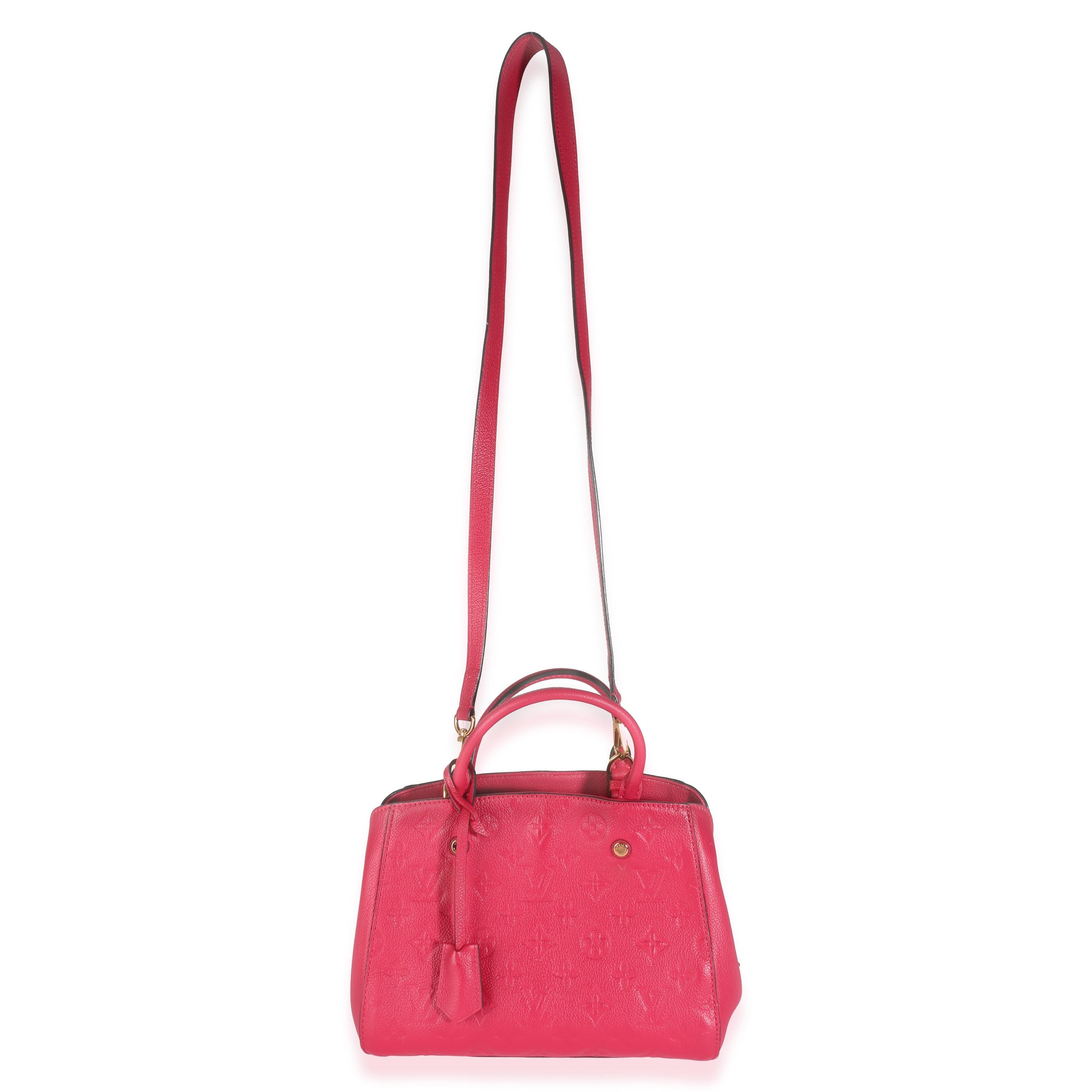 Louis Vuitton Dahlia Monogram Empreinte Montaigne BB 1