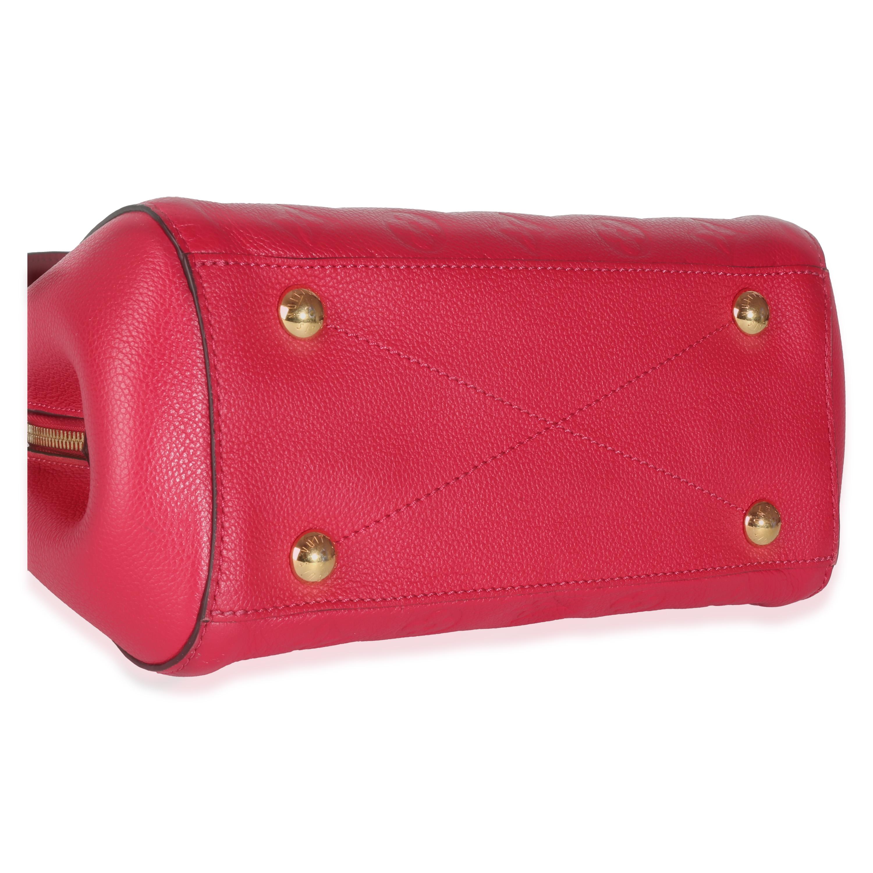 Louis Vuitton Dahlia Monogram Empreinte Montaigne BB 2