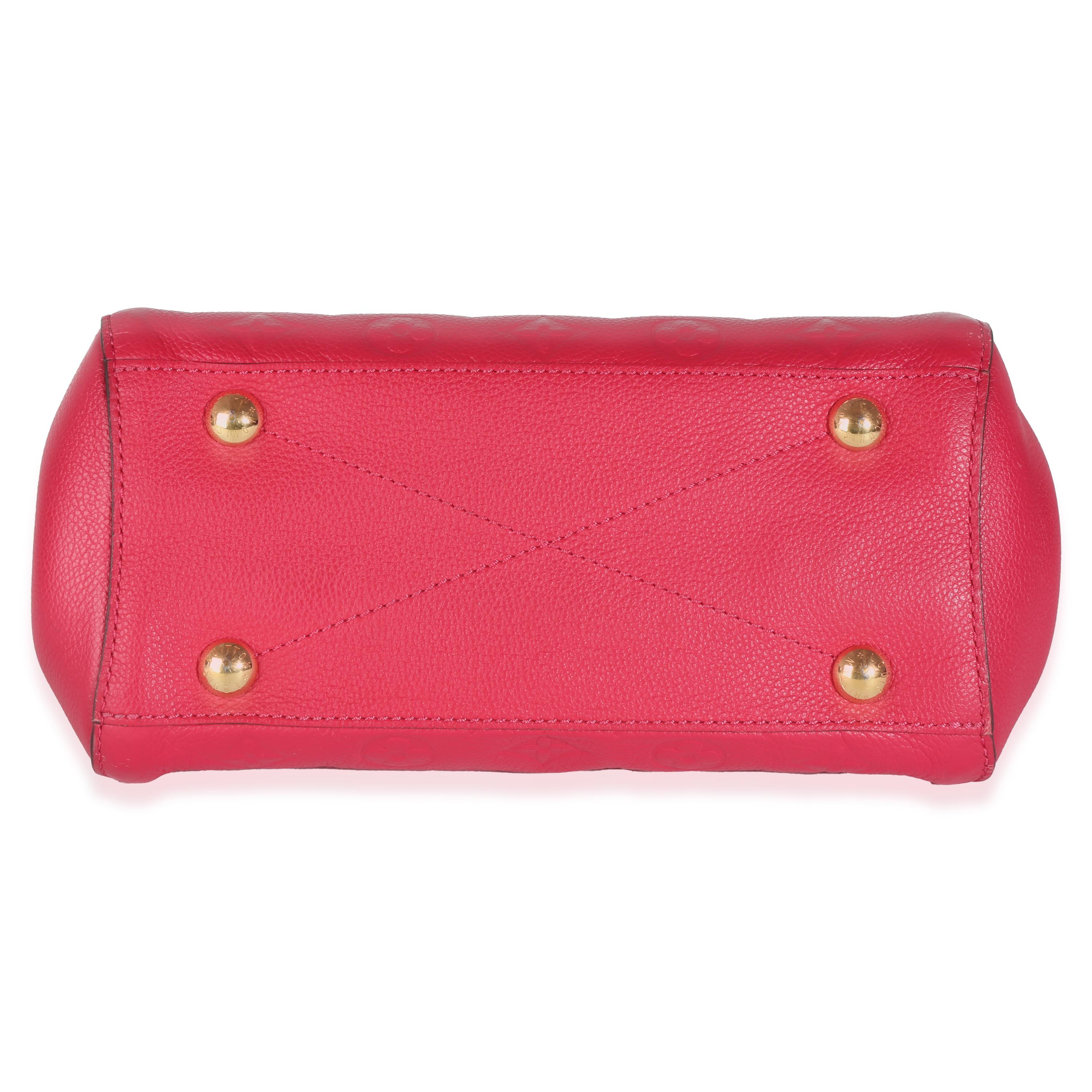 Louis Vuitton Dahlia Monogram Empreinte Montaigne BB 3