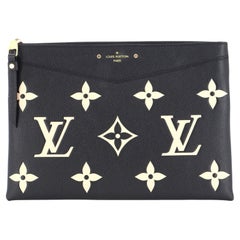 Louis Vuitton Monogram Daily Multi Pocket 30mm Belt, Brown, 90