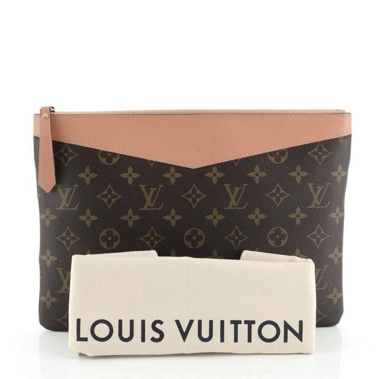 Louis Vuitton, Accessories, Louis Vuitton Daily Pouch Monogram Canvas  Brown