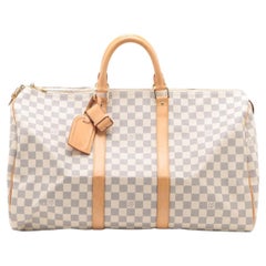 Louis Vuitton Damier Azul Keepall 50
